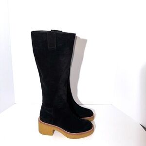 Stuart Weitzman Montana Slouch Suede Boots